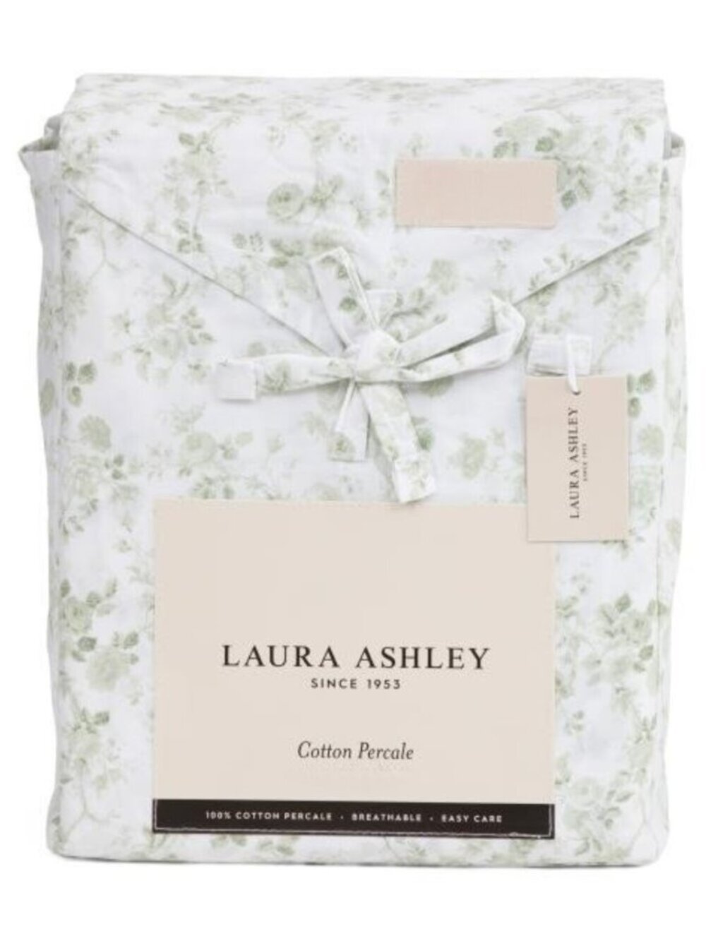 LAURA ASHLEY Cotton Floral Sheet Set